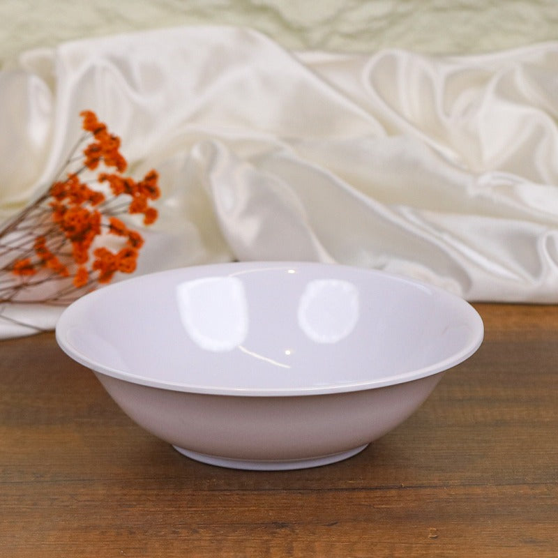 سلطية ميلامين ابيض 9"