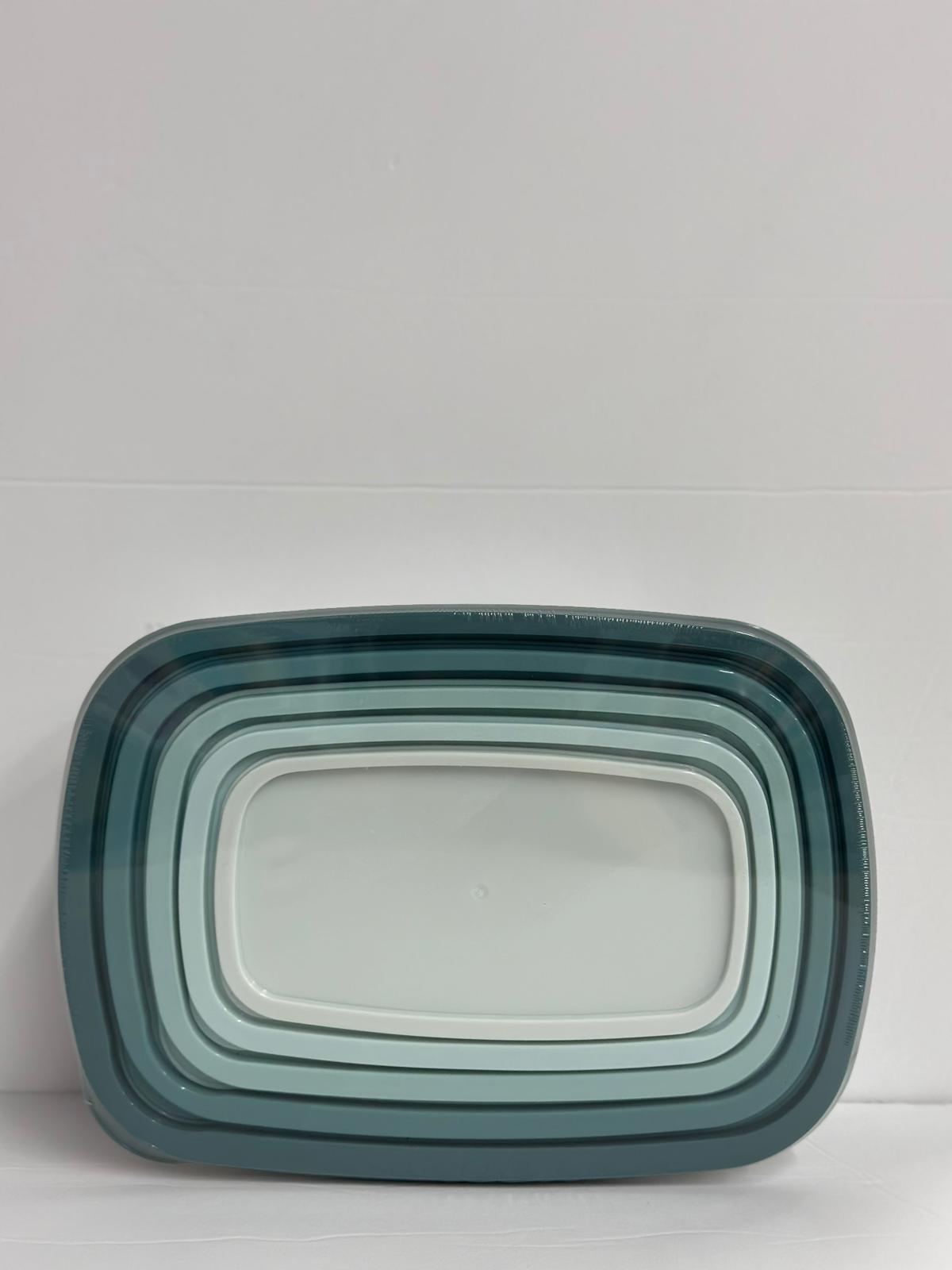 סט 5 קופסאות פלסטיק 24×16.5×9