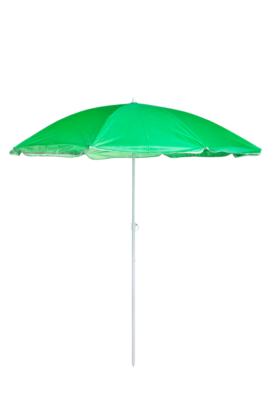 مظلة شاطئ بألوان: أزرق / أحمر / أخضر / أصفر