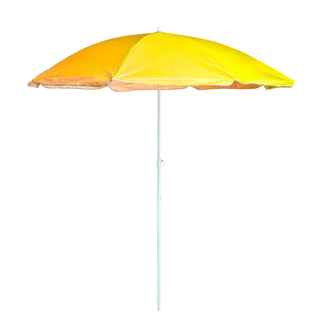 مظلة شاطئ بألوان: أزرق / أحمر / أخضر / أصفر
