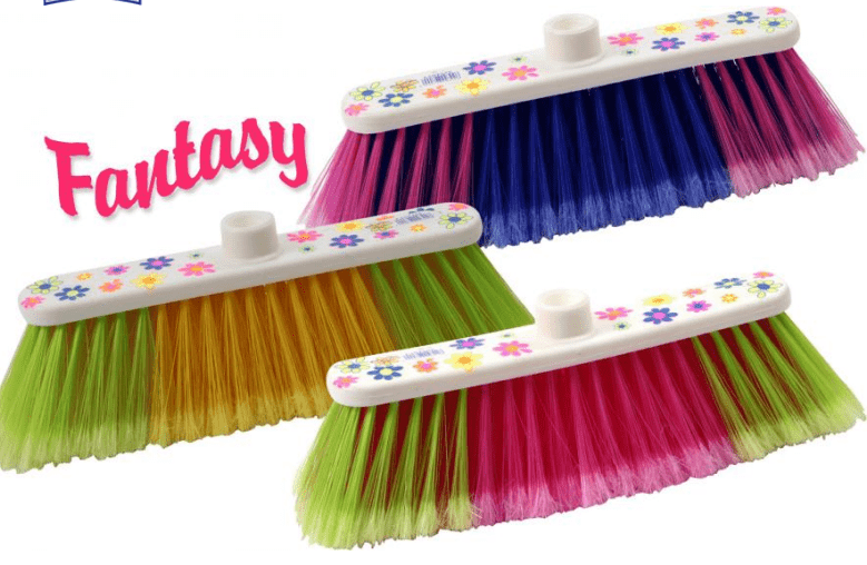 مكنسة ملونة FANTASY