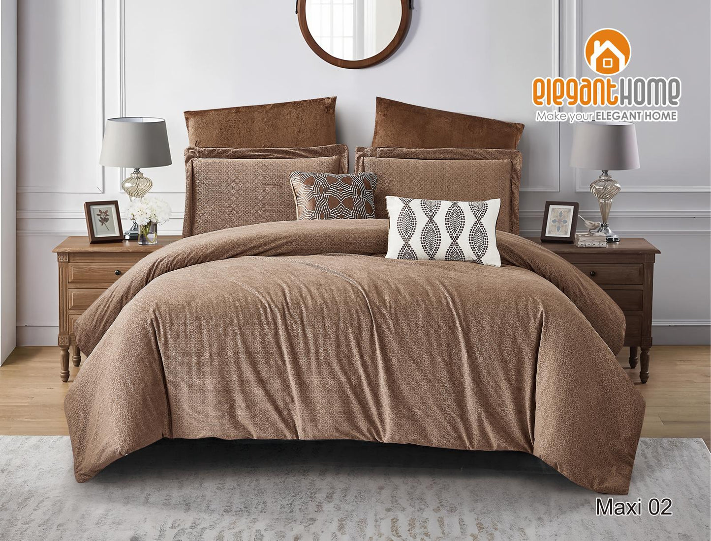 طقم مفارش شتوي مزوج MAXI