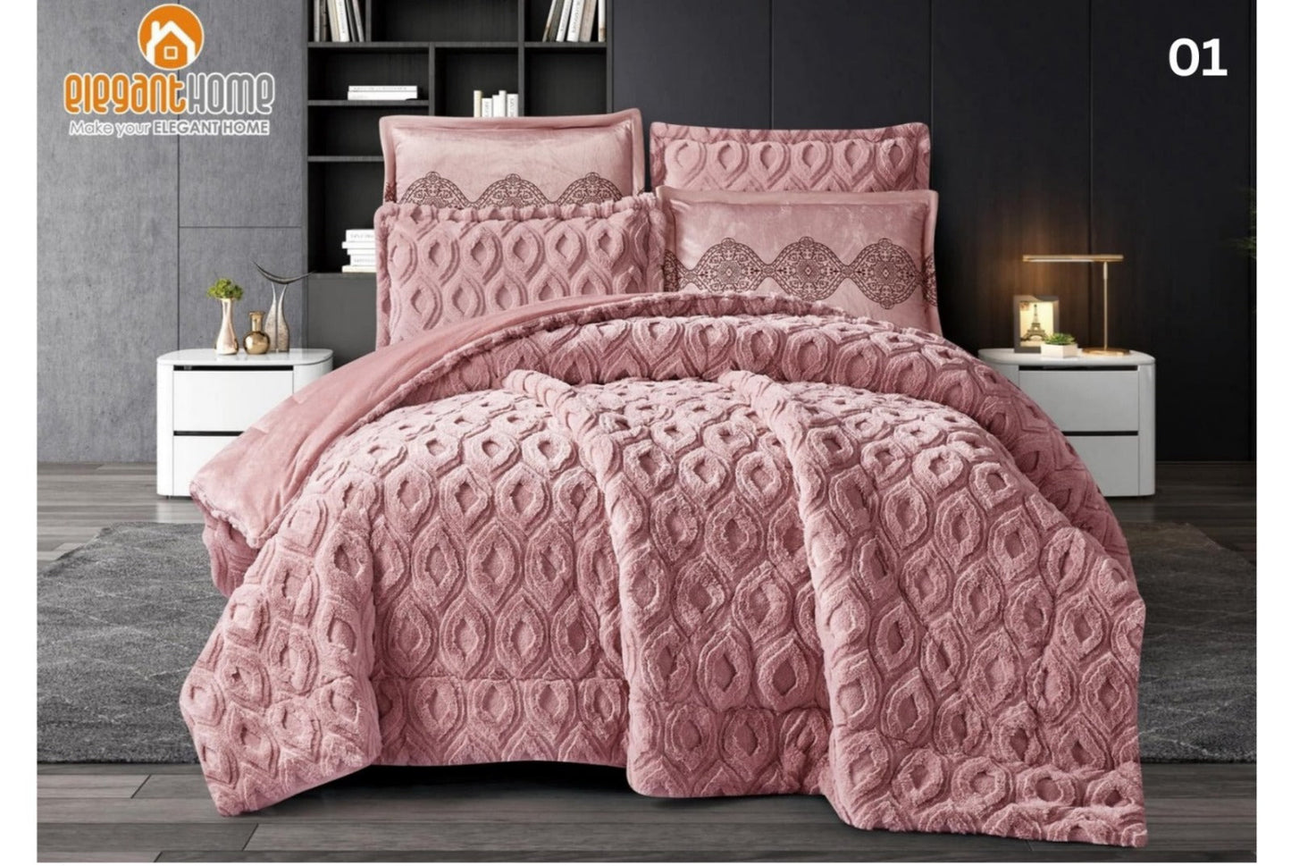 Mist طقم لحاف شتوي مزوج 6 قطع