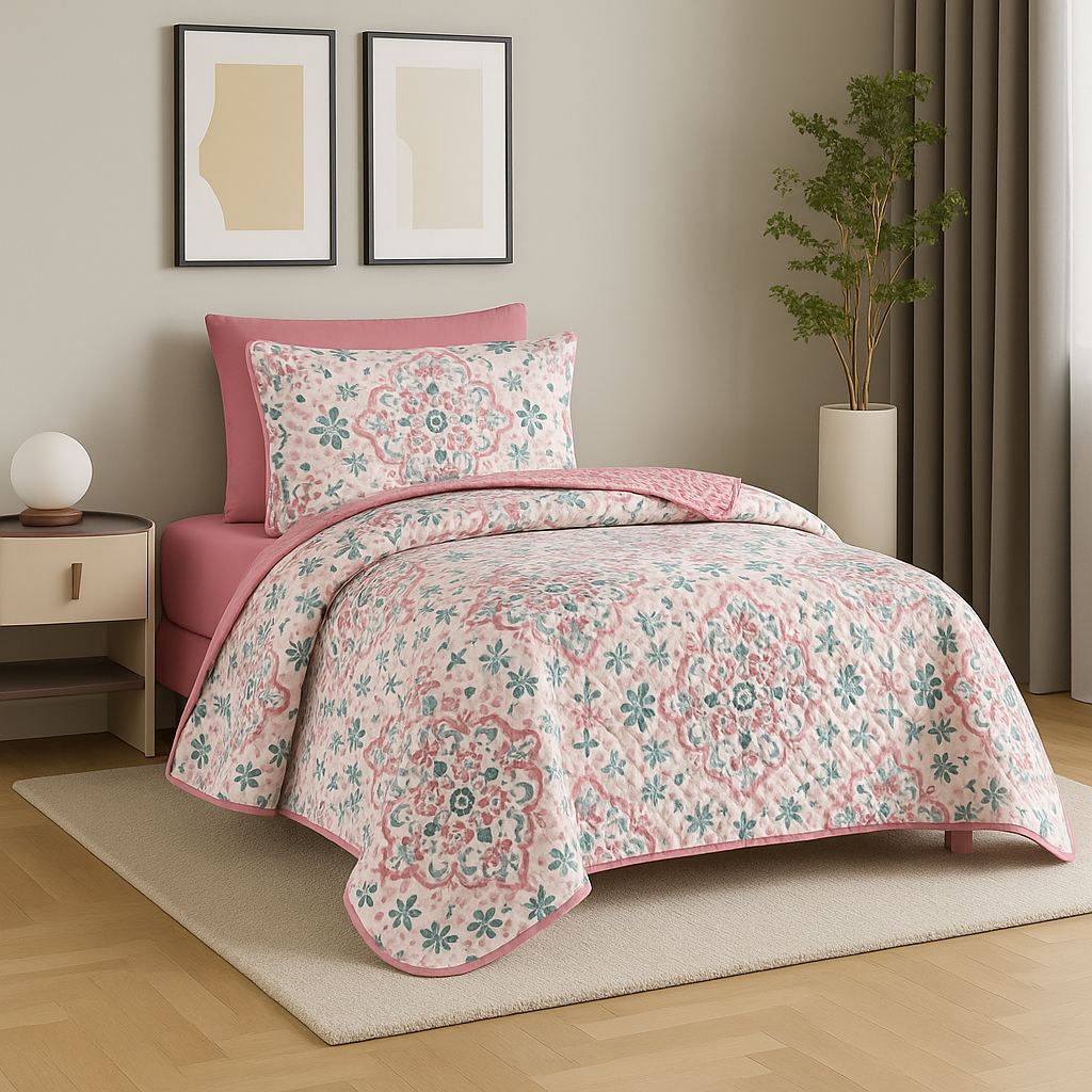 طقم غطاء سرير مفرد 3 قطع