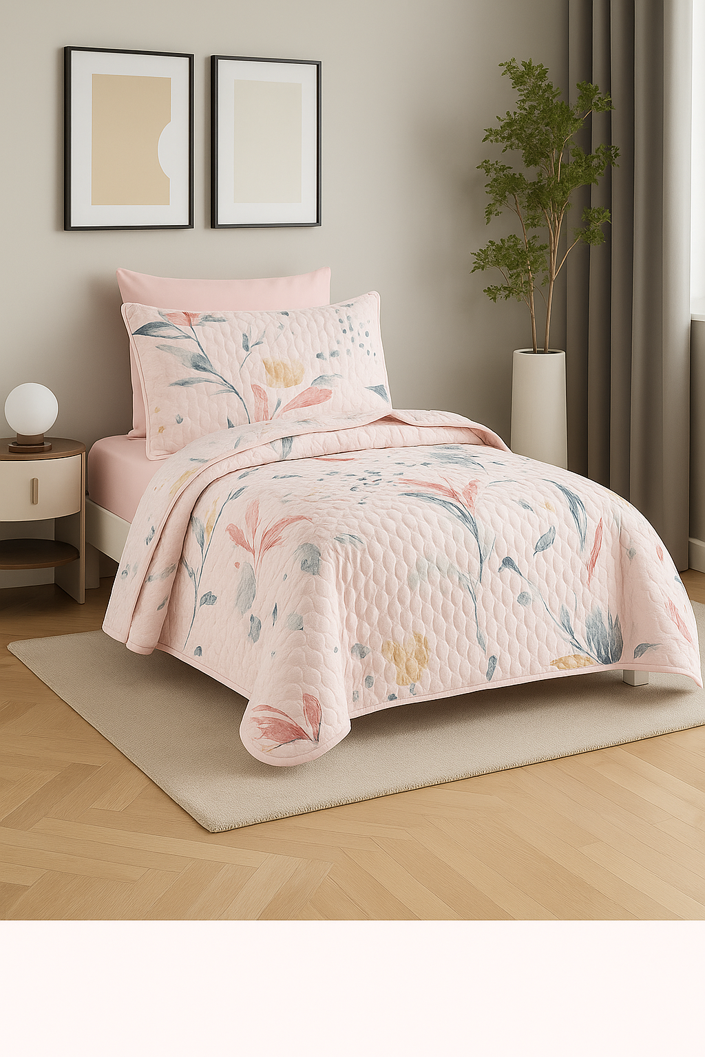 طقم غطاء سرير مفرد 3 قطع