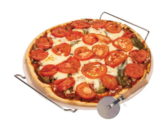 صينية بيتسا حجر مع قطاعة سولتام