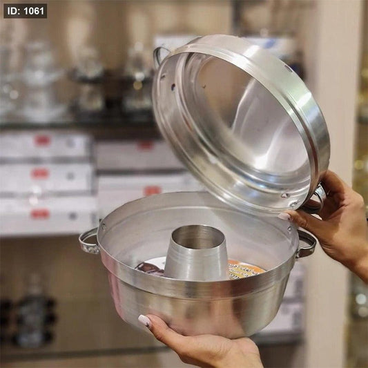 قالب كيك كبير مع غطاء للفرن