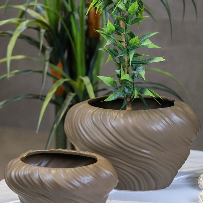 فازة بورسلان اشكال 36.5x23x22سم