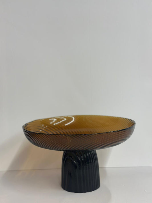 جاط فواكه زجاجي 16 مع قاعدة *26سم