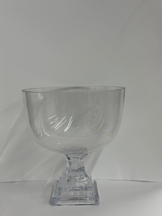 جاط زجاجي مع قاعدة 20*27 سم