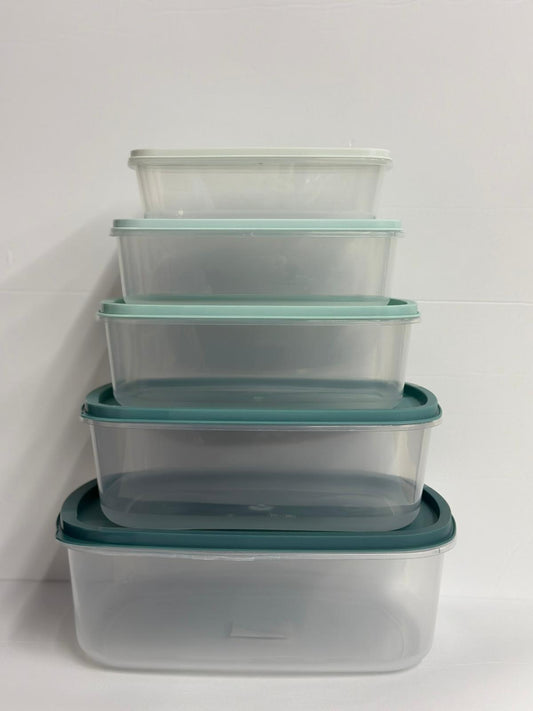 طقم 5 علب بلاستيك 24×16.5×9