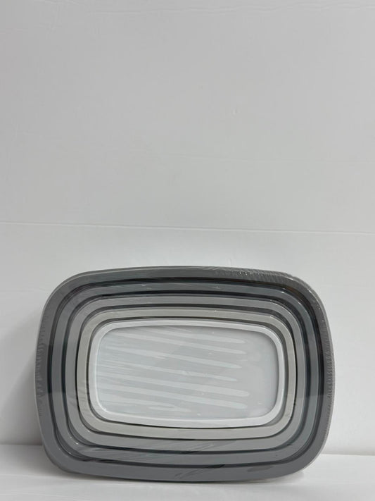 طقم 5 علب بلاستيك 24×16.5×9