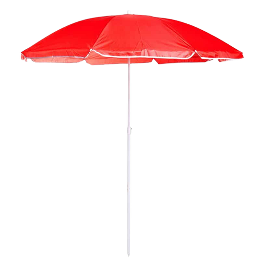 مظلة شاطئ بألوان: أزرق / أحمر / أخضر / أصفر