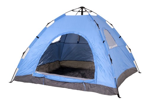 خيمة 4 أشخاص تُفتح بسهولة