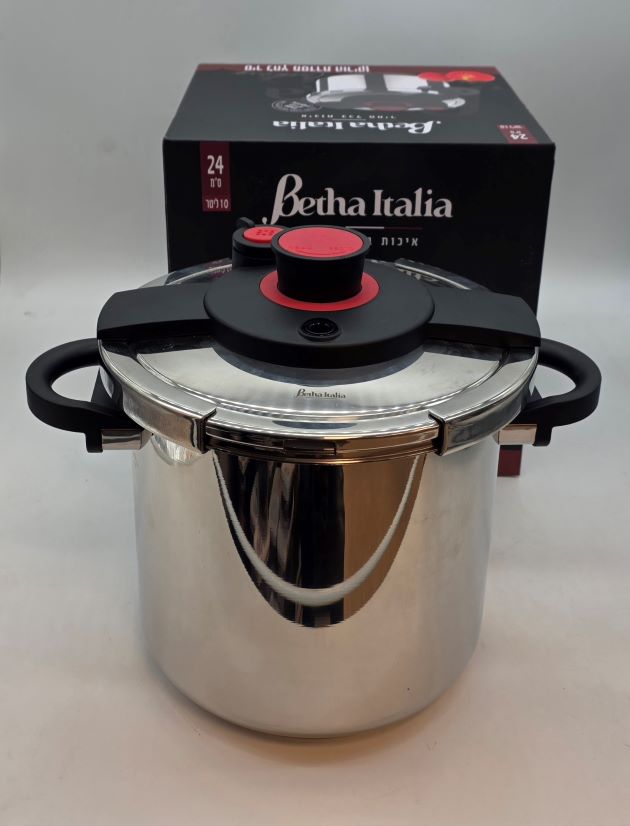 סיר לחץ הוריקן 10 ליטר BETHA ITALIA