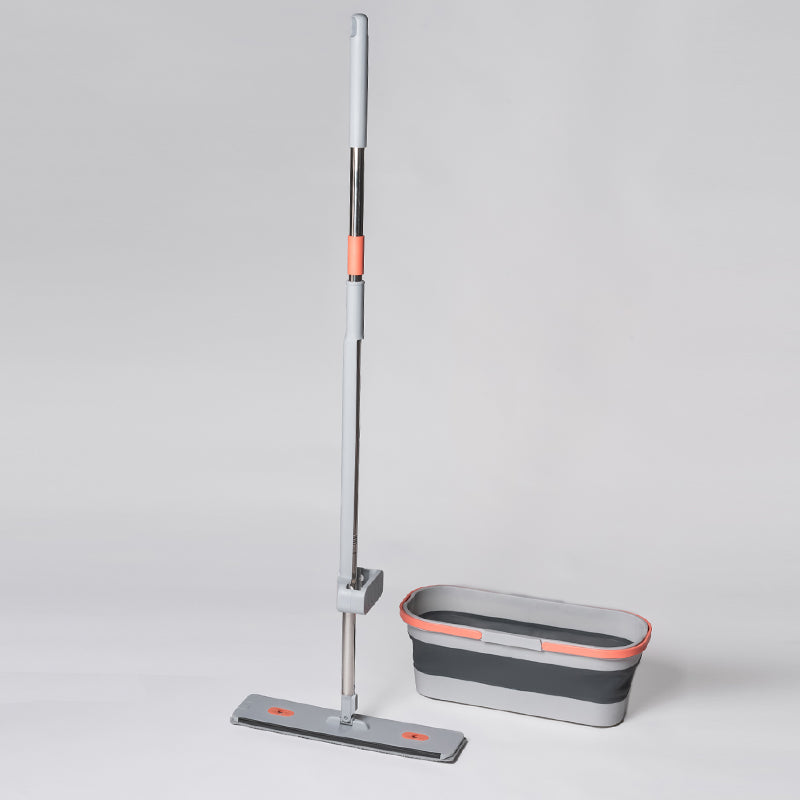 طقم ممسحة مع جردل بنظام العصر التلقائي