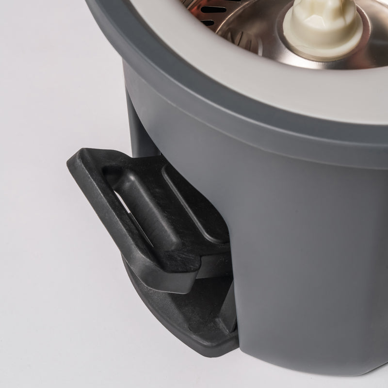 طقم ممسحة دوّارة مزدوجة بدواسة عملية