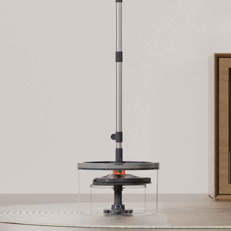 طقم ممسحة دوّارة مثلثة مع نظام فصل المياه النقية عن المتسخة