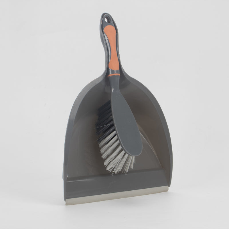 סט מטאטא עם יעה ו-3 מברשות כלים לניקוי רב תכליתי