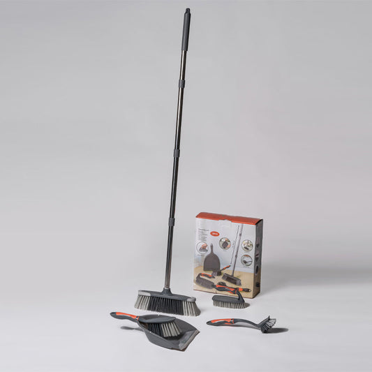 طقم فُرَش متكامل للتنظيف المتعدد