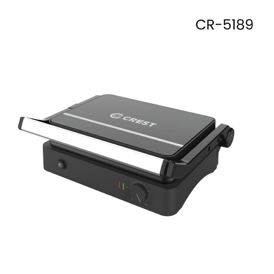 טוסטר/גריל זכוכית שחור