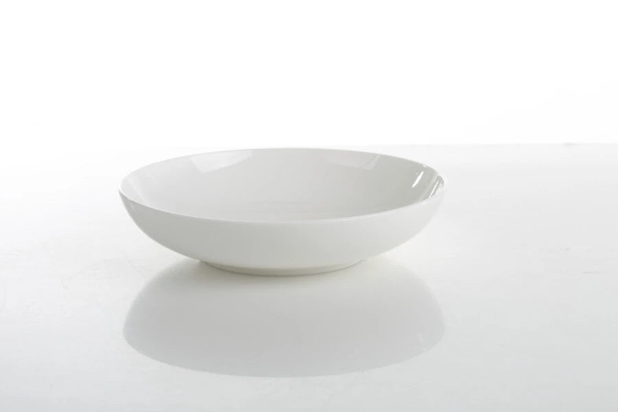 صحن شوربة 20 بورسلان نعمان أبيض new bone china