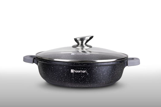 طنجرة سوتاج مصبوبة 28 سم 3.5 لتر نعمان midnight
