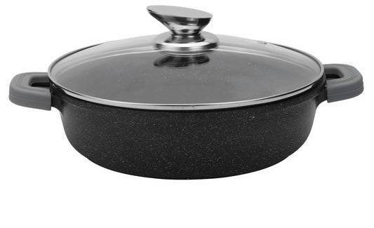 سوتاج ألومنيوم مصبوب 32 سم 4.8 لتر نعمان midnight