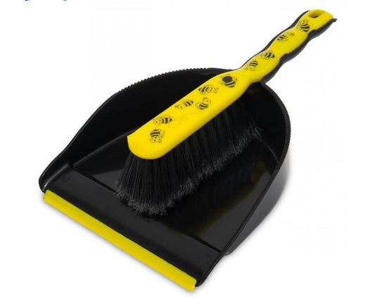 مجرود أصفر إيطالي مع فرشاة بمقبض بلاستيك