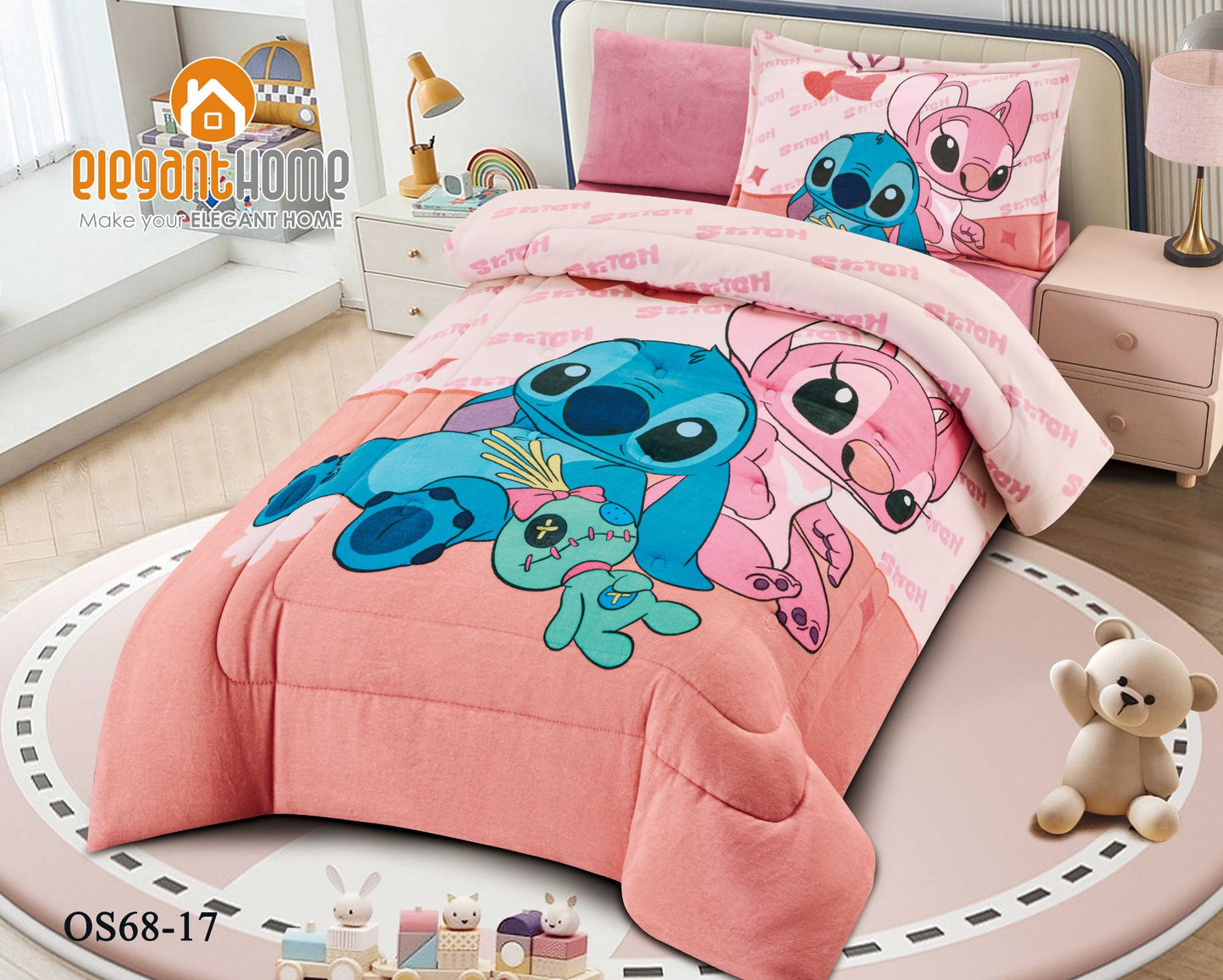 طقم مفارش شتوي للأطفال