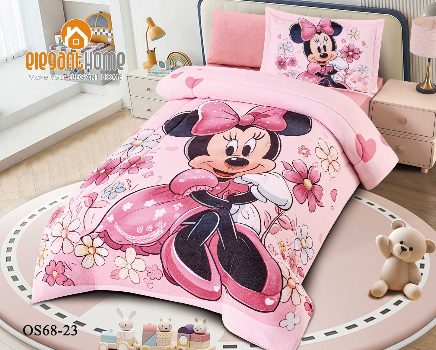 طقم مفارش شتوي للأطفال