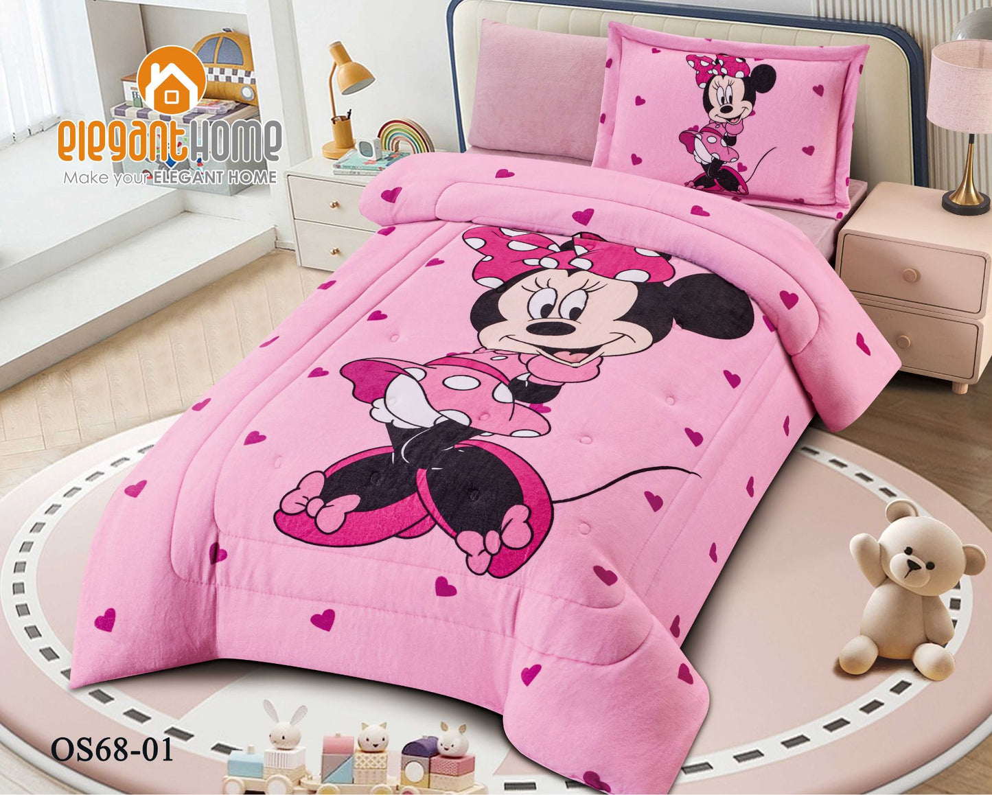 طقم مفارش شتوي للأطفال