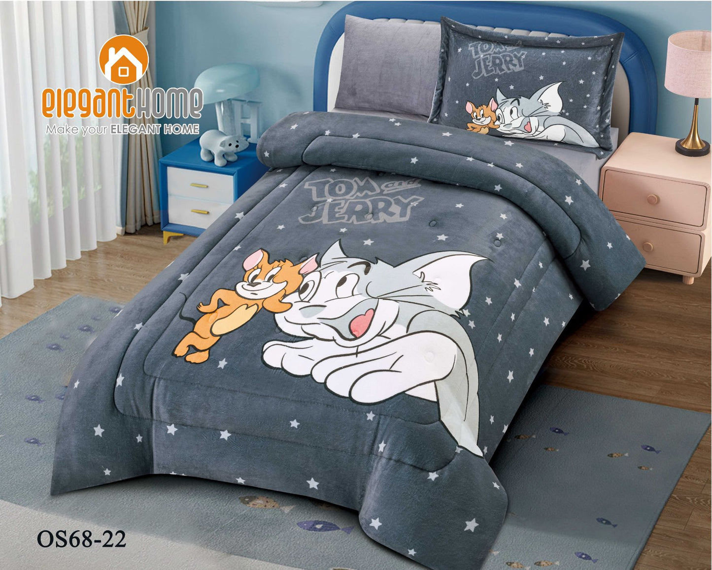 طقم مفارش شتوي للأطفال