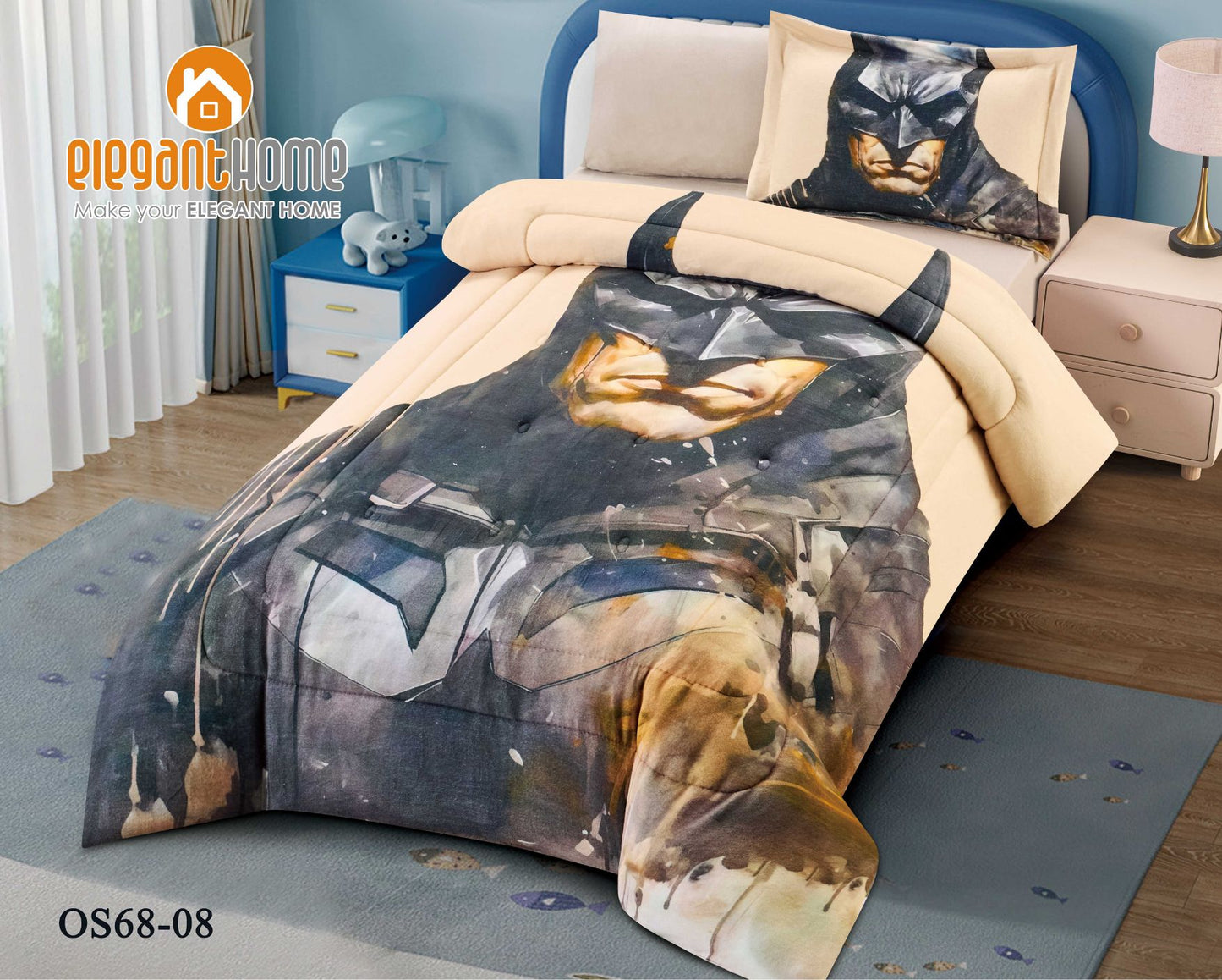 طقم مفارش شتوي للأطفال