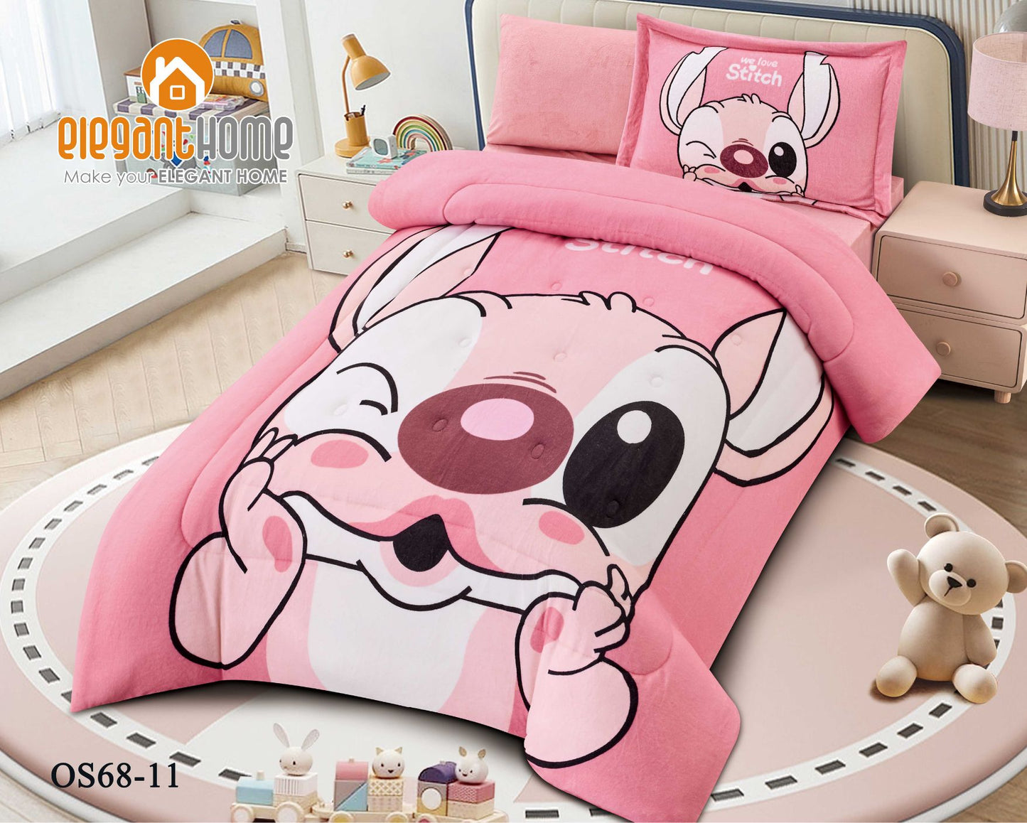 طقم مفارش شتوي للأطفال