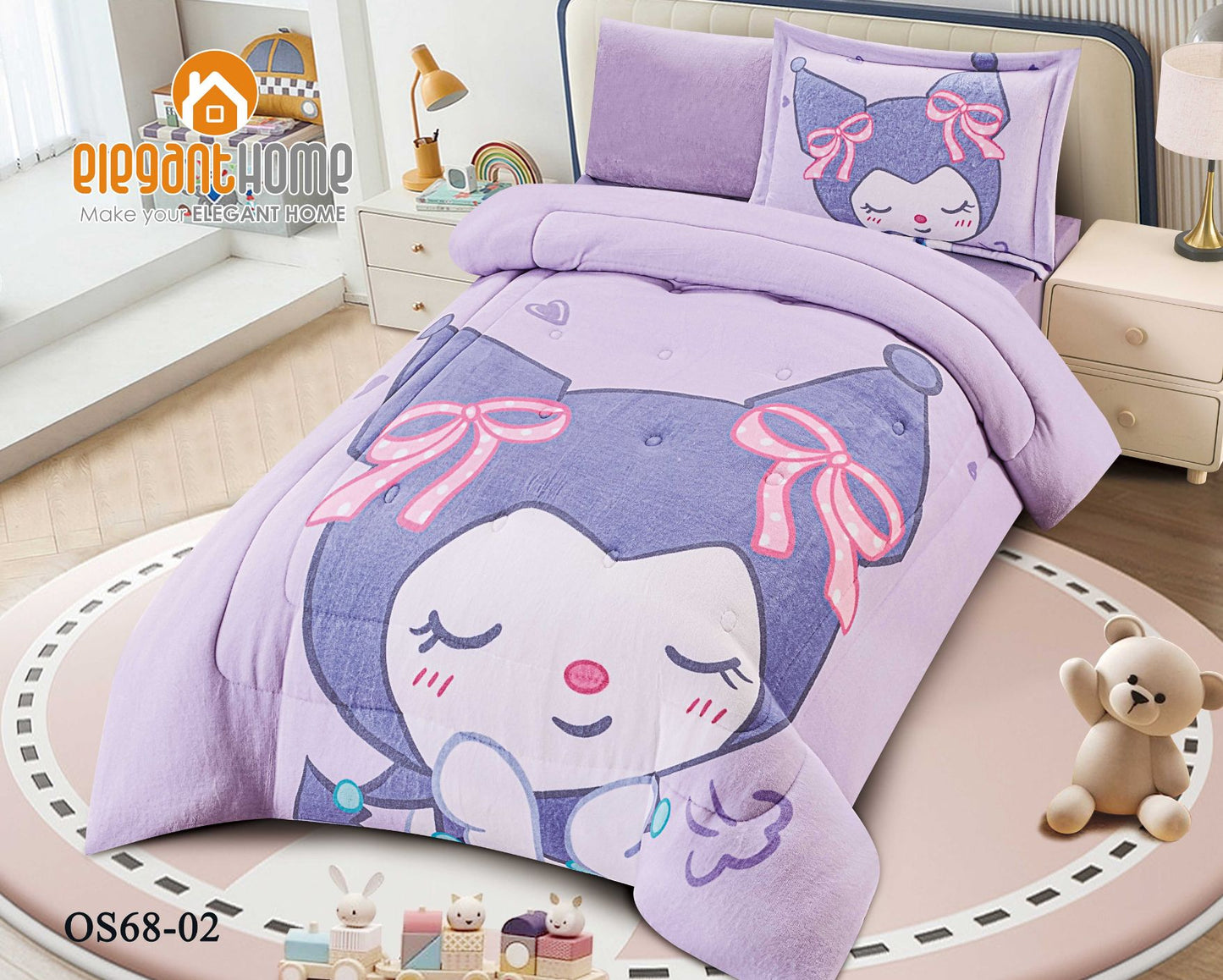 طقم مفارش شتوي للأطفال