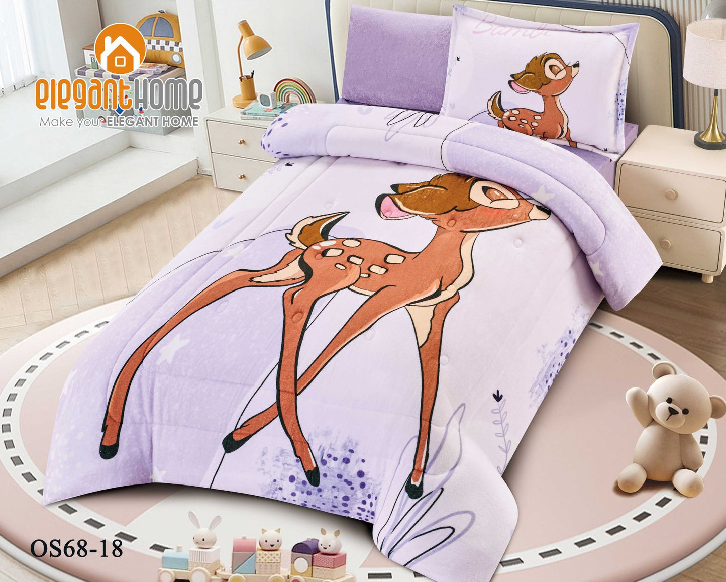 طقم مفارش شتوي للأطفال