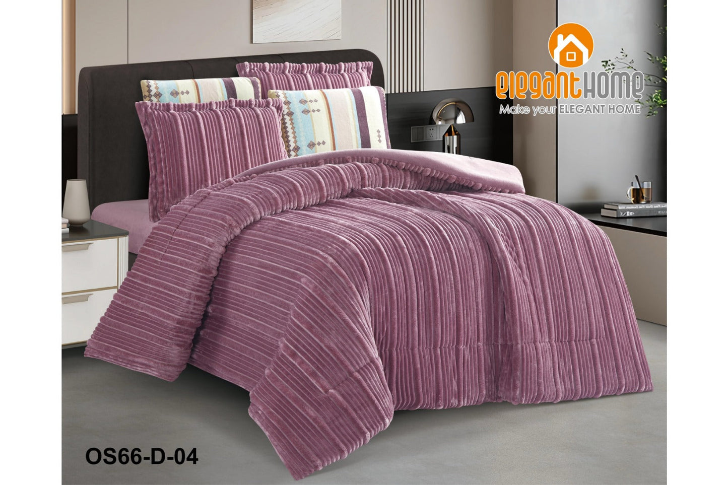 FEVER طقم لحاف شتوي مزوج 6 قطع