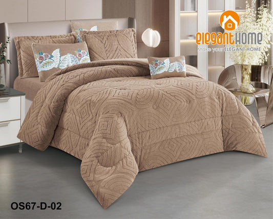 طقم مفارش شتوي مزوج elegance