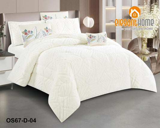 طقم مفارش شتوي مزوج elegance
