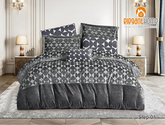 طقم مفارش شتوي مزوج Step