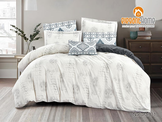 طقم مفارش شتوي مزوج NATURAL
