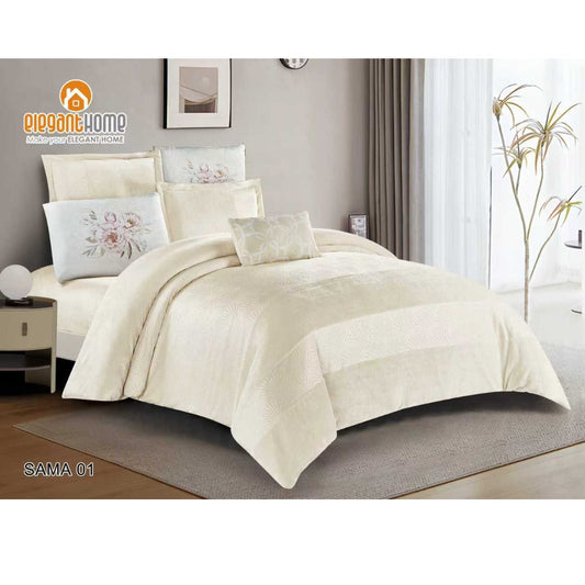 sama طقم لحاف شتوي مزوج 7 قطع