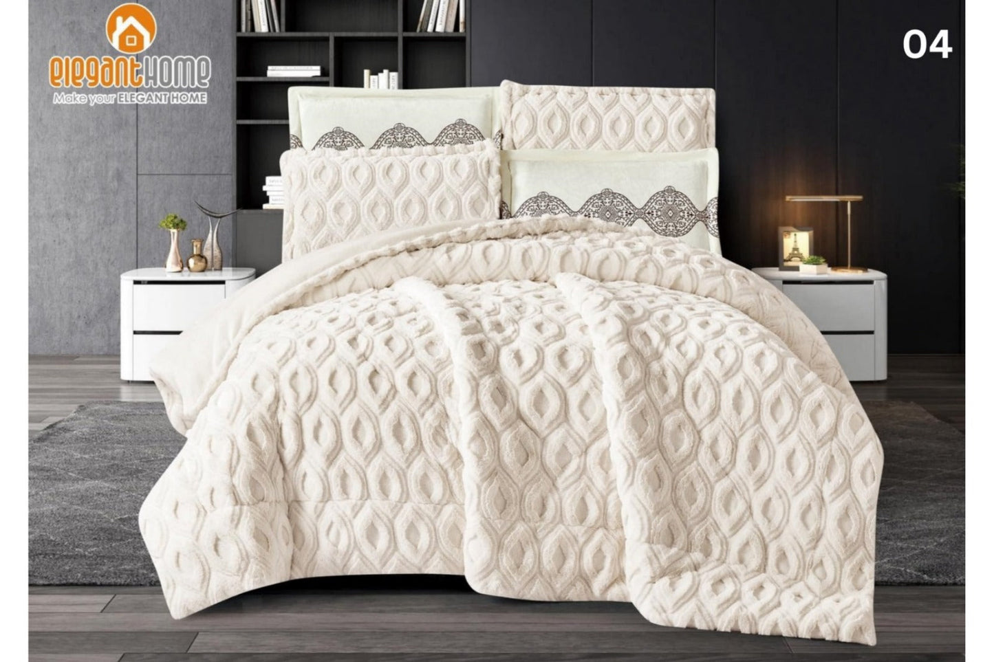 Mist طقم لحاف شتوي مزوج 6 قطع