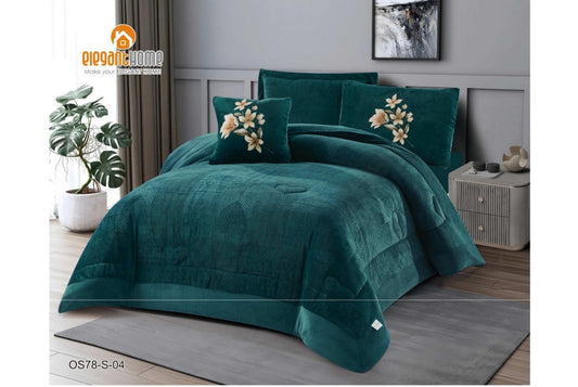 Blue طقم لحاف شتوي مفرد 5 قطع