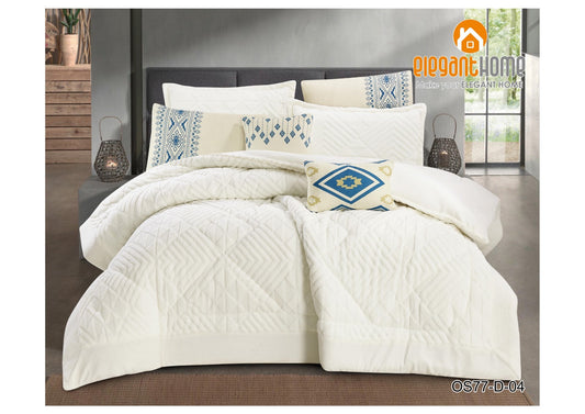 Cottoncandy طقم لحاف شتوي مزوج 8 قطع