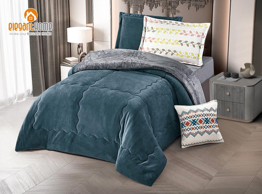 طقم مفارش شتوي مفرد COLORING