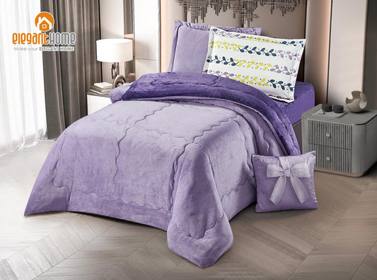 طقم مفارش شتوي مفرد COLORING