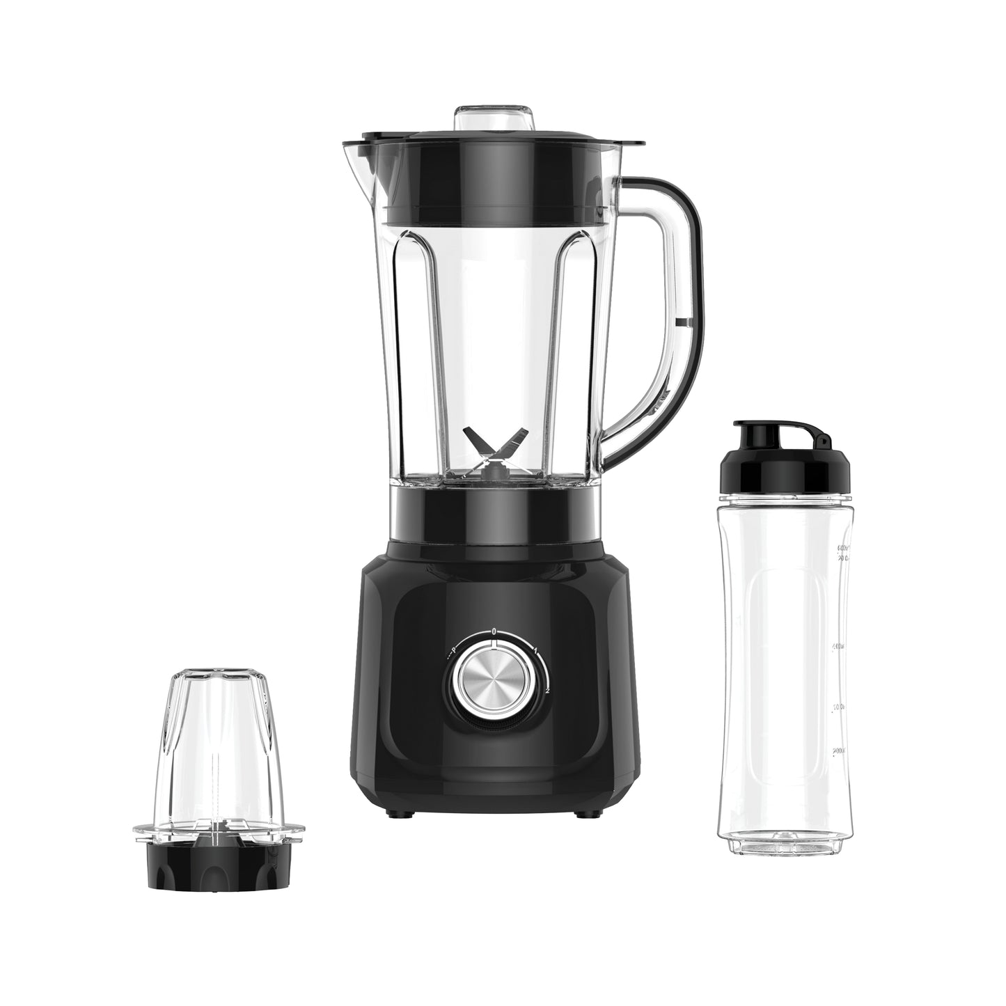 סט בלנדר 1.5 ליטר + מטחנת תבלינים + כוס נוספת