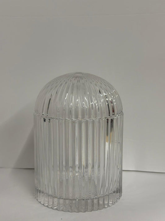 علبة  حلو  زجاجية 11*11*15 سم